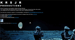 Desktop Screenshot of krsjrproductions.com