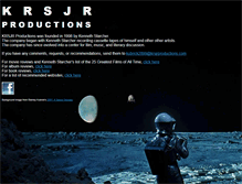 Tablet Screenshot of krsjrproductions.com